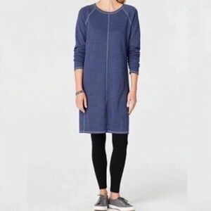 J Jill Knit Striped Tunic Shift Dress XS